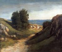 Courbet, Gustave - Paysage Guyere